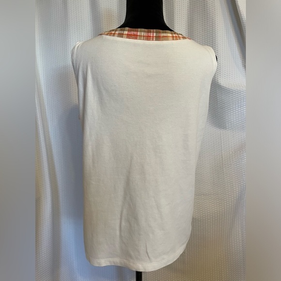 Alfred Dunner Tank Top & Matching Short Sleeve Button Down blouse size 12 - Picture 8 of 10